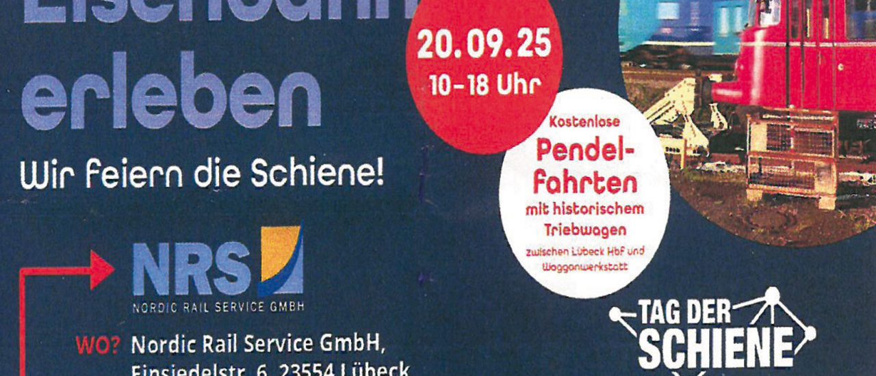 DRITTER BUNDESWEITER „TAG DER SCHIENE“