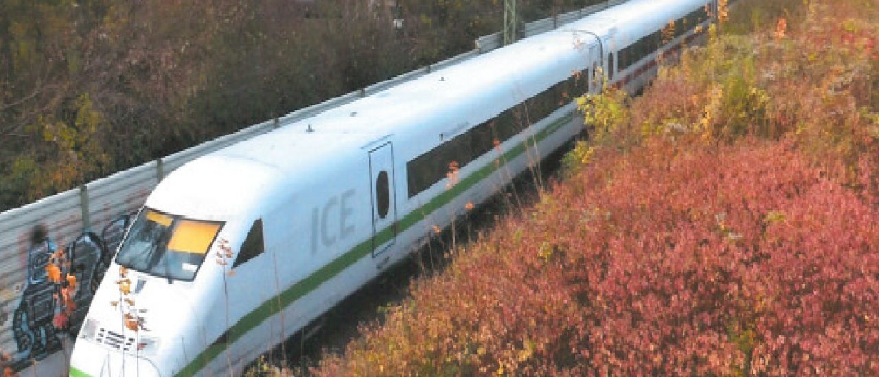 ICE-ZUGVERKEHR IN LÜBECK VOR DEM ENDE